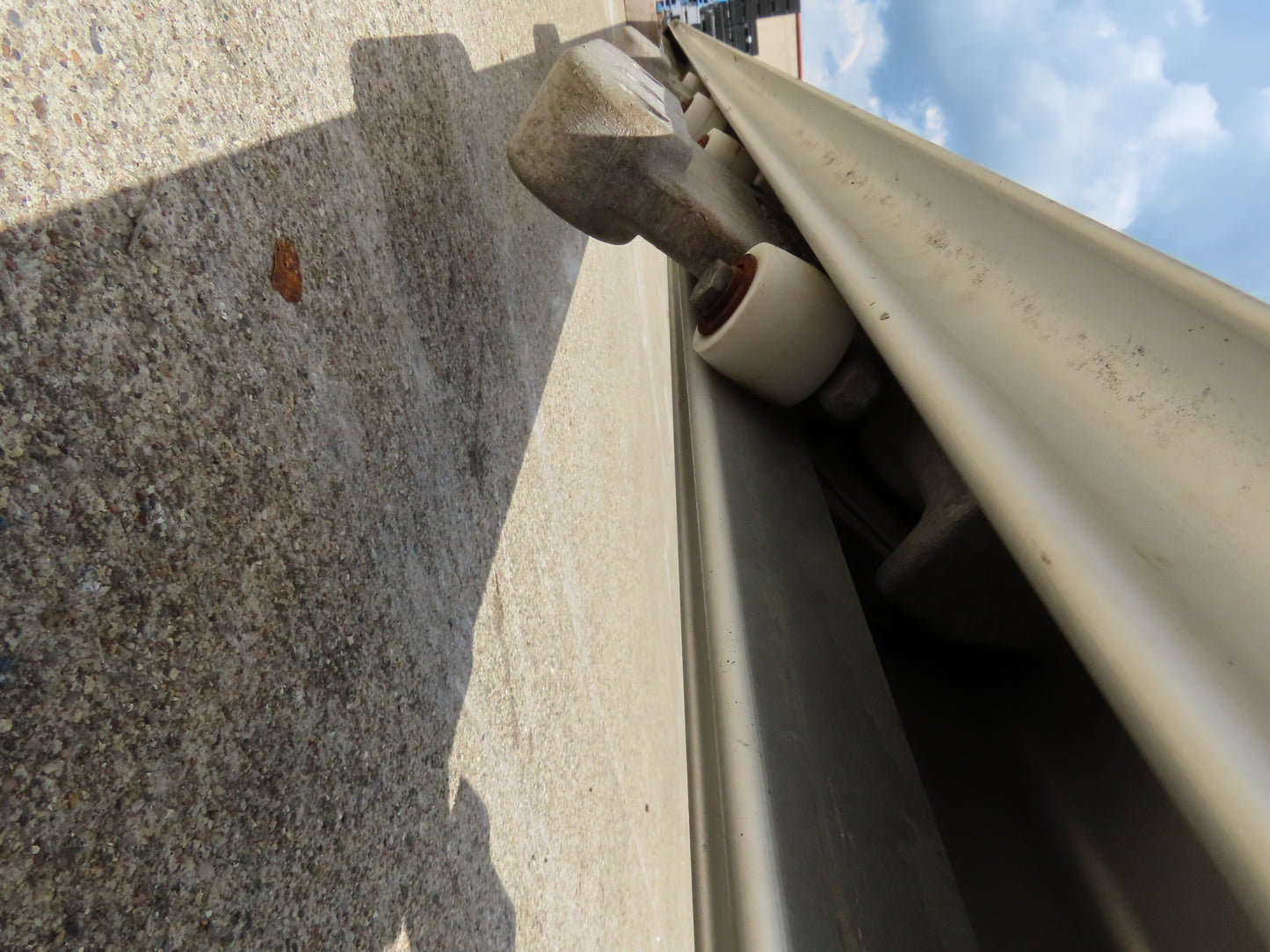 IR Zimmerman Ceiling Hung Aluminum Bridge Crane 20' Span Track Rail 2 Trolleys