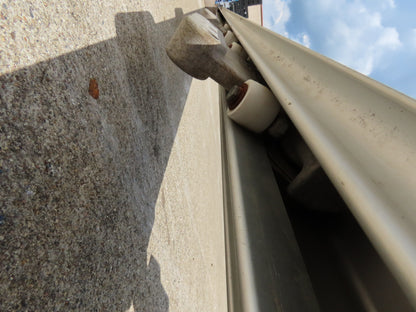 IR Zimmerman Ceiling Hung Aluminum Bridge Crane 20' Span Track Rail 2 Trolleys