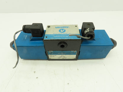 Vickers DG4S4-017C-U-H-60 Hydraulic Directional Control Solenoid Valve 24VDC