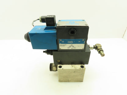 Vickers DG4S4-012A-U-H-60 Hydraulic Directional  Solenoid Relief Valve Stack