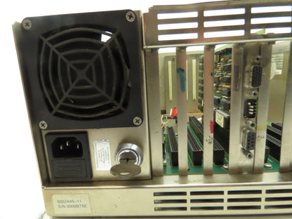Texas Micro 5022445-11 PLC Chassis with Card No Cover Power Supply