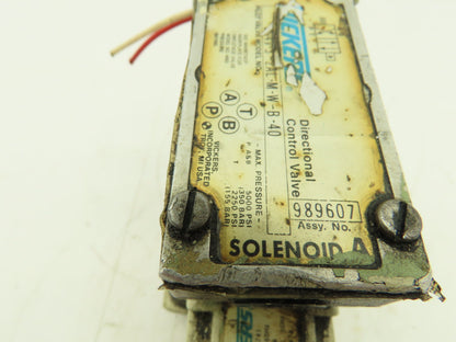 Vickers CVC-25-C1-S2-W-245-10 Hydraulic Directional Cartridge Solenoid Valve 25