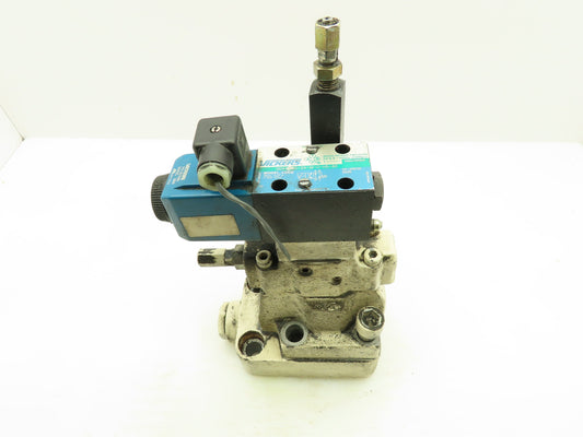 Yuken SD901-5-1002 Hydraulic Directional Control Solenoid Relief Valve Stack