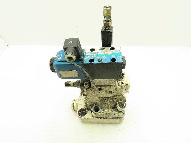 Yuken SD901-5-1002 Hydraulic Directional Control Solenoid Relief Valve Stack