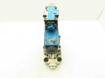 Yuken SD901-5-1002 Hydraulic Directional Control Solenoid Relief Valve Stack