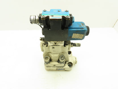 Yuken SD901-5-1002 Hydraulic Directional Control Solenoid Relief Valve Stack