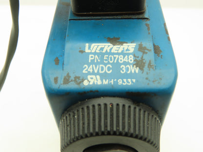 Yuken DG4V-3S-2A-M-U-H5-60 Hydraulic Directional Solenoid Relief Valve Stack 24V