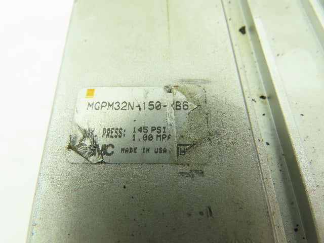 SMC MGPM32N-150-XB6 Pneumatic Guided Cylinder 32mm Bore 150mm Stroke 145PSI