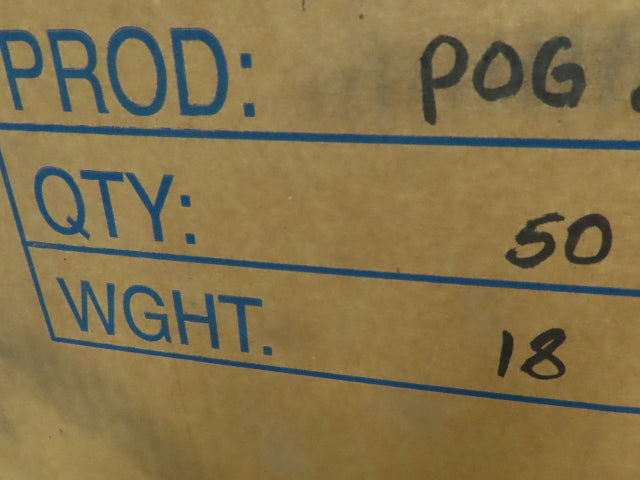 POG 25 C1 Polypropylene Monofilament Size 1 Bag Filter 25 Micron Lot of 50