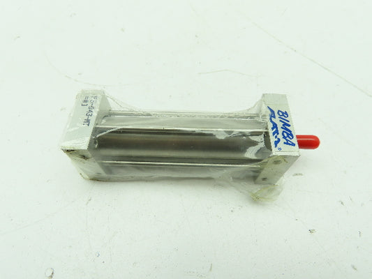 Bimba FS-043-MT Flat-1 Pneumatic Double Acting Cylinder 3/4"Bore 3"Stroke