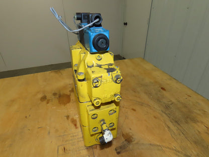 Tokimec DG5V-H8 Directional Hydraulic Flow Control Solenoid Relief Valve Stack