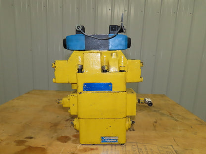 Tokimec DG5V-H8 Directional Hydraulic Flow Control Solenoid Relief Valve Stack