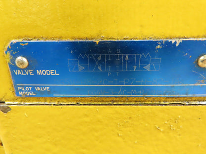 Tokimec DG5V-H8 Directional Hydraulic Flow Control Solenoid Relief Valve Stack