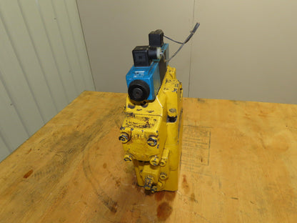 Tokimec DG5V-H8 Directional Hydraulic Flow Control Solenoid Relief Valve Stack