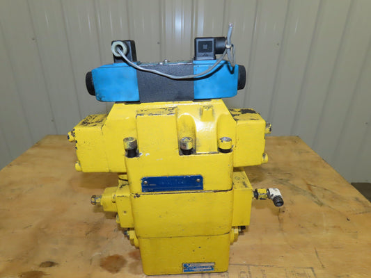 Tokimec DG5V-H8 Directional Hydraulic Flow Control Solenoid Relief Valve Stack