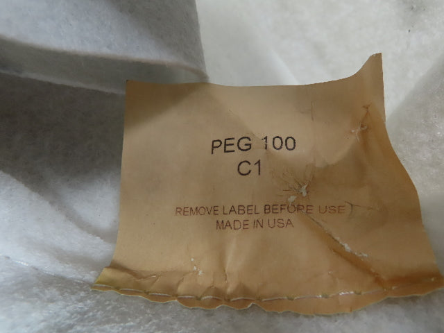 PEG 100 C1 
Size C1, 100 Micron Liquid Filter Bag, Lot of 50