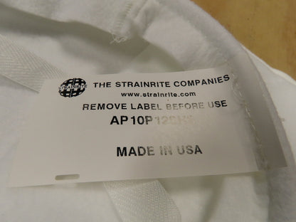Strainrite AP 10P 12SHS Polyester Felt Bag Filter, Lot of 50, 10 Micron