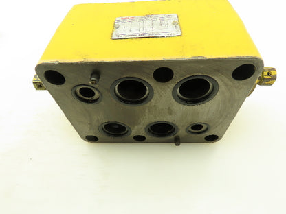 Nachi OCY-G06-W-X-11 Hydraulic Flow Control Regulator Modular Sandwich Valve Sz6