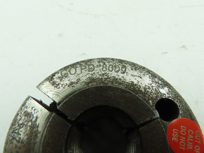 VIG 7/8-9 UNC-2A Adjustable Thread Ring Gage GO PD .8009