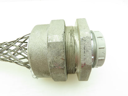 ArrowHart DC6001837 Strain Relief Cord Grip w/16" Mesh Cable Dia Sz 1.93"-2.06"