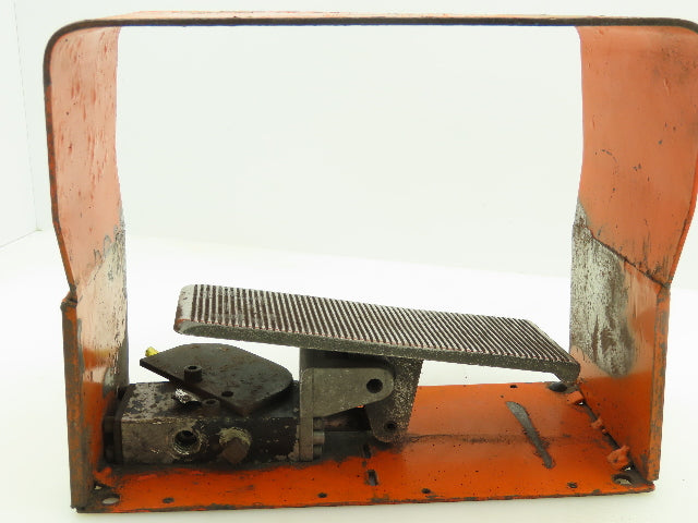 Pneumatic Foot Control Valve With Safety Guard Five 1/4"Ports