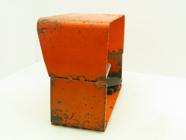 Pneumatic Foot Control Valve With Safety Guard Five 1/4"Ports