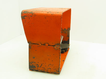 Pneumatic Foot Control Valve With Safety Guard Five 1/4"Ports