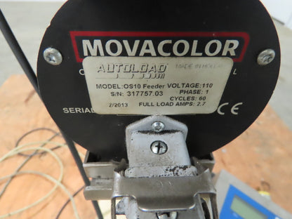 Una-Dyn TSC-100 Solid Cone Hopper, Insulated, Stainless W/Autoload OS-10 Feeder