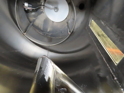 Una-Dyn TSC-100 Solid Cone Hopper, Insulated, Stainless W/Autoload OS-10 Feeder