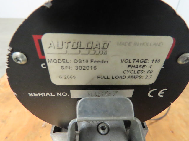 Una-Dyn Solid Cone Hopper, #150, Insulated, Stainless W/Autoload OS-10 Feeder