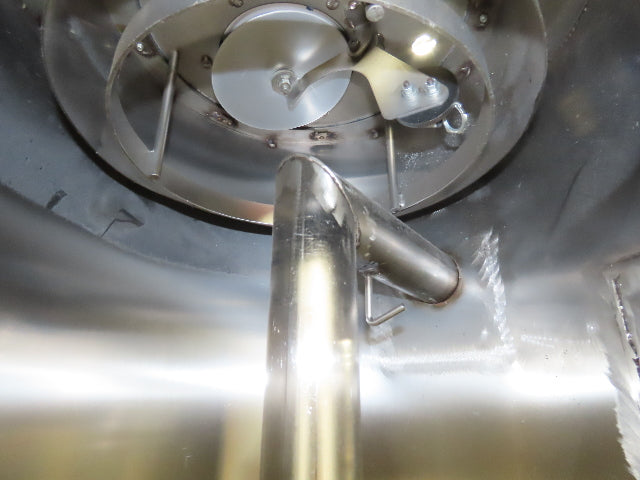 Una-Dyn Solid Cone Hopper, #150, Insulated, Stainless W/Autoload OS-10 Feeder