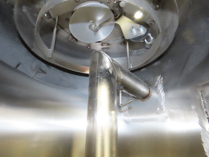 Una-Dyn Solid Cone Hopper, #150, Insulated, Stainless W/Autoload OS-10 Feeder