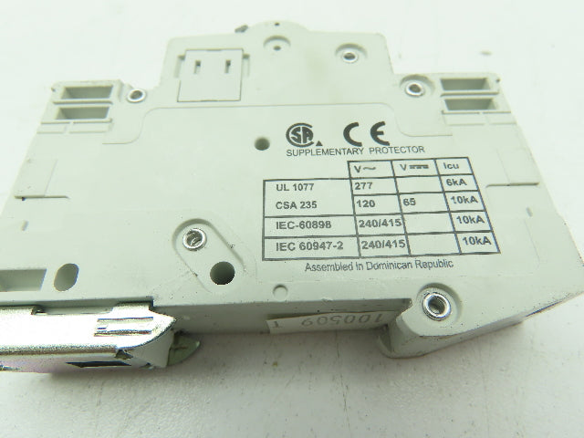 Cutler Hammer WMS1C02 Circuit Breaker, 2 Amp 240 VAC Single Pole LOT of 10