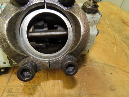 Vickers 3520V 38E 5 86 AC 22L Double Vane Hydraulic Pump 3" Inlet 38/5 GPM