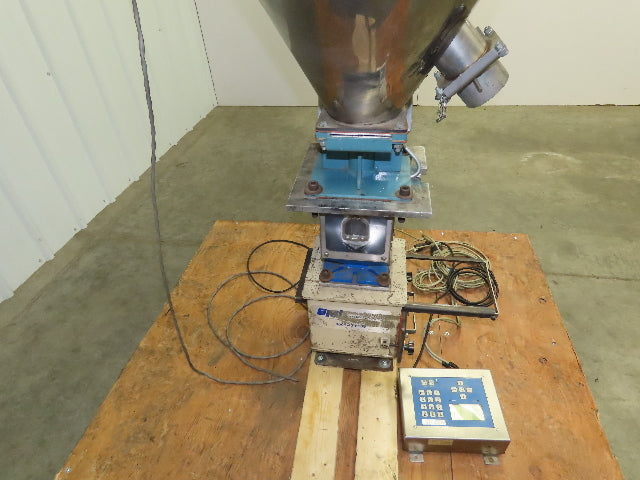 Una-Dyn Solid Cone Hopper, 
#150, Insulated, Stainless W/Autoload OS-10 Feeder