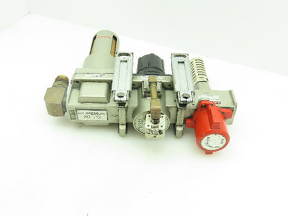 SMC AF50-N06-Z Modular Filter AR50-N06E-Z Reg. VHS50-N06-Z Lockout Valve Set