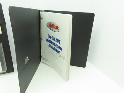 Visi-Trak 38413-01 Rev B AMLCD Screen HMI Interface w/ Training Manuals