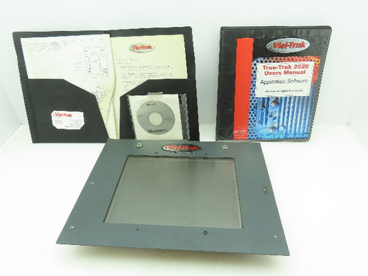 Visi-Trak 38413-01 Rev B AMLCD Screen HMI Interface w/ Training Manuals