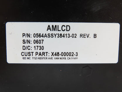 Visi-Trak 0564ASSY38413-02 Rev. AMLCD 12in Screen HMI Interface