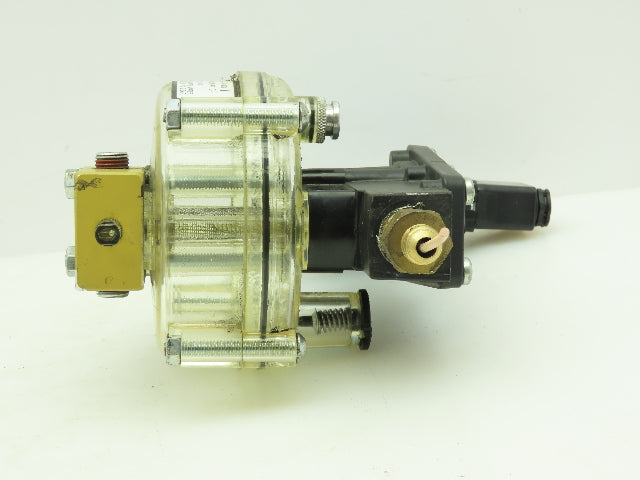 Master Pneumatic D64041 Oiler 1/2"Ports 150PSI w/Automatic Valve L2004GAWR-DB7