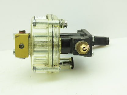 Master Pneumatic D64041 Oiler 1/2"Ports 150PSI w/Automatic Valve L2004GAWR-DB7