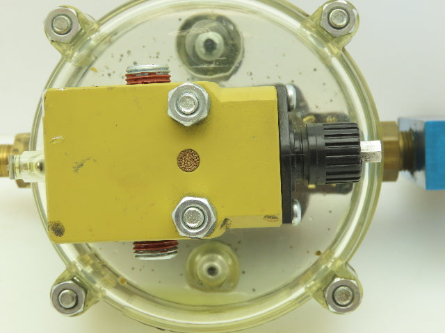 Master Pneumatic D64041 Oiler 1/2"Ports 150PSI w/Automatic Valve L2004GAWR-DB7