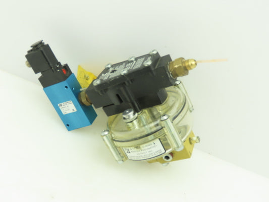 Master Pneumatic D64041 Oiler 1/2"Ports 150PSI w/Automatic Valve L2004GAWR-DB7