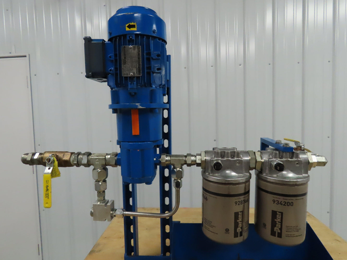 AirHydroPower 5127-1 3/4 hp Hydraulic Unit Marzocchi GHP2A-D-25 Pump 2 Filters