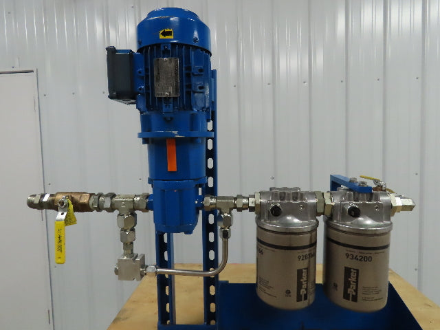 AirHydroPower 5127-1 3/4 hp Hydraulic Unit Marzocchi GHP2A-D-25 Pump 2 Filters