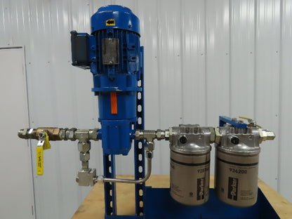 AirHydroPower 5127-1 3/4 hp Hydraulic Unit Marzocchi GHP2A-D-25 Pump 2 Filters