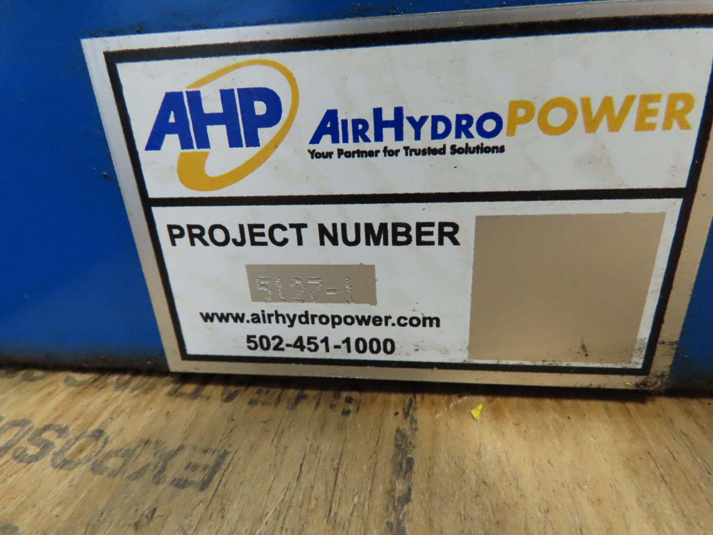 AirHydroPower 5127-1 3/4 hp Hydraulic Unit Marzocchi GHP2A-D-25 Pump 2 Filters