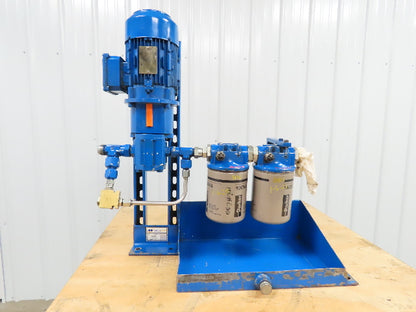AirHydroPower 4460 3/4 hp Hydraulic Unit Marzocchi GHP2A-D-25 Pump 2 Filters