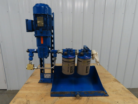 AirHydroPower 4460 3/4 hp Hydraulic Unit Marzocchi GHP2A-D-25 Pump 2 Filters