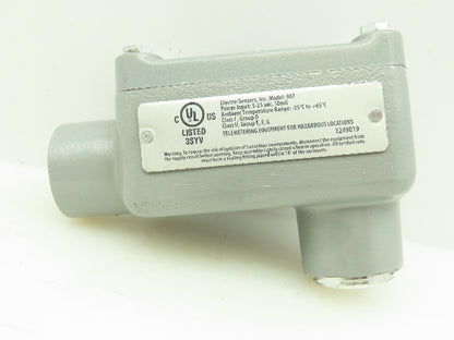 ELECTRO Model 907 Hall Effect Digital Speed Sensor 24VDC For Hazardous Location